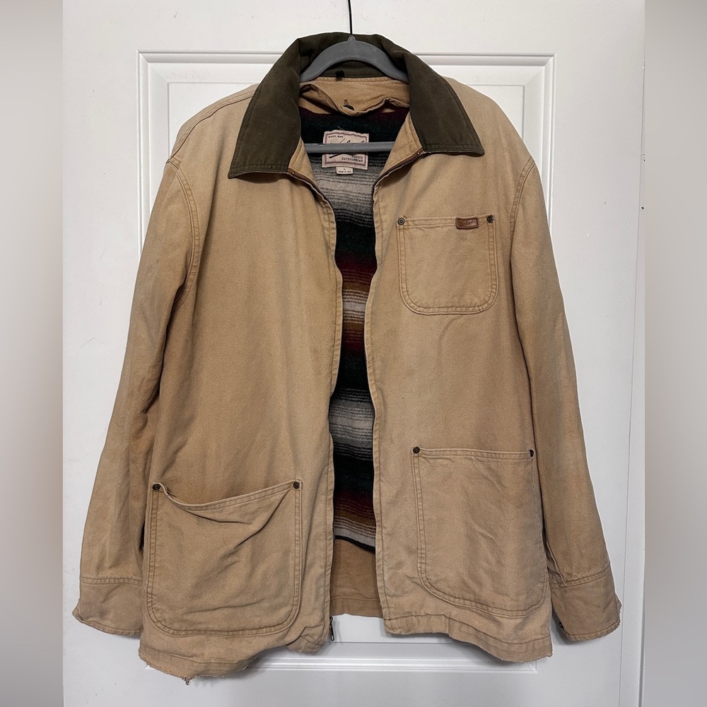 Vintage Woolrich Barn Coat fleece ligned size L